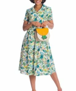 Banned Forest Dress 17 Banned Forest Dress -ROCKABILLY TOPS Shop 06 30 DR16649WHITE 1282 300x