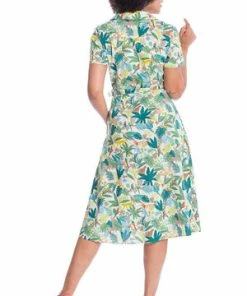 Banned Forest Dress 16 Banned Forest Dress -ROCKABILLY TOPS Shop 06 30 DR16649WHITE 1286 300x