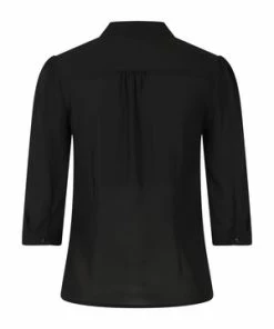 Banned Perfect Pussybow Blouse -ROCKABILLY TOPS Shop 1564484908BL14030RBLK 20 3 300x