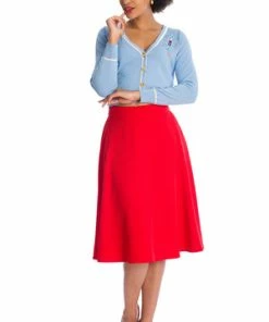 Banned Regatta Boat Cardigan -ROCKABILLY TOPS Shop 162747333606 29 CA21125BLUE 20SK25355RED 0349 300x
