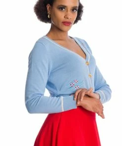 Banned Regatta Boat Cardigan -ROCKABILLY TOPS Shop 162747333606 29 CA21125BLUE 20SK25355RED 0356 300x