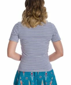 Banned Szizzle Stripe Top -ROCKABILLY TOPS Shop 162747898506 29 SK25360 20TP10452 20PUR 0013 300x