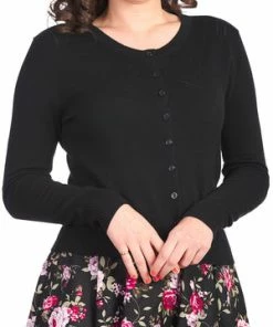 Banned Winter Storm Cardigan -ROCKABILLY TOPS Shop 1642521476CA21130 20BLK0828 300x