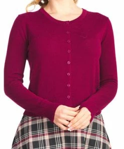 Banned Winter Storm Cardigan -ROCKABILLY TOPS Shop 1642521511CA21130BUR0504 300x