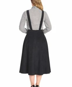 Banned Mary Jane Pinafore Dress -ROCKABILLY TOPS Shop 1642522742DR16713 20BLK0639 300x