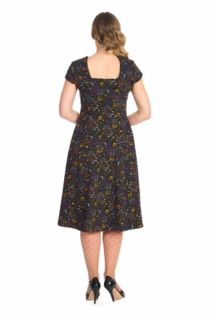 Banned All Hallows Cat Fit & Flare Dress 4 Banned All Hallows Cat Fit & Flare Dress - Image 2