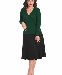 Banned Royal Top -ROCKABILLY TOPS Shop 1642529255TP10481 20GRN0737 300x