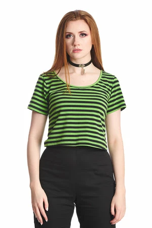 Banned Sweet Yet Spooky Stripe Top 3 Banned Sweet Yet Spooky Stripe Top
