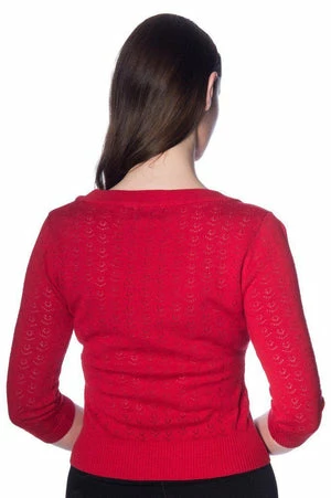 Banned 50s Pointelle Top 4 Banned 50s Pointelle Top - Image 2