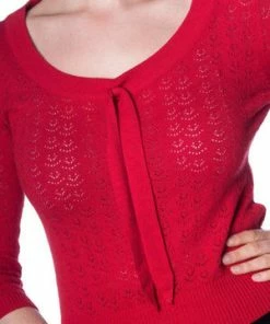 Banned 50s Pointelle Top 15 Banned 50s Pointelle Top -ROCKABILLY TOPS Shop 50s pointelle top banned 5 300x