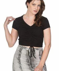 Banned 90S Look Scrunch Up Top