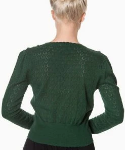 Banned Basic Instinct Long Sleeve Top -ROCKABILLY TOPS Shop Basic Instinct Long Sleeve Top Banned 15 300x