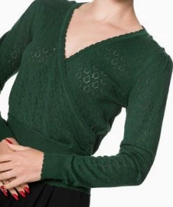 Banned Basic Instinct Long Sleeve Top -ROCKABILLY TOPS Shop Basic Instinct Long Sleeve Top Banned 16 300x