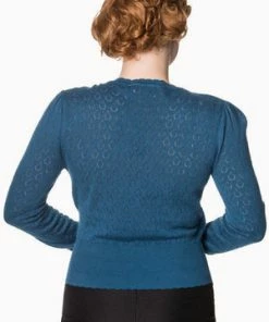 Banned Basic Instinct Long Sleeve Top -ROCKABILLY TOPS Shop Basic Instinct Long Sleeve Top Banned 3 300x