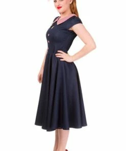 Banned Blueberry Hill Dress -ROCKABILLY TOPS Shop Blueberry Hill Dress Banned 3 300x