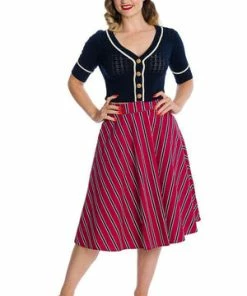 Banned Boat Club Cardigan -ROCKABILLY TOPS Shop Boat Club Cardigan Banned 12 300x