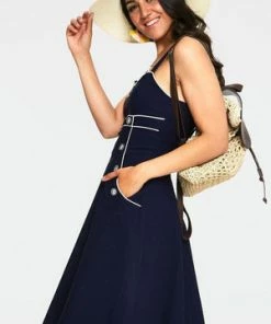 Voodoo Vixen Claudia Nautical Flared Dress -ROCKABILLY TOPS Shop Claudia Nautical Flared Dress Voodoo Vixen 3 64f6a048 2b3f 4f37 b800 3df2349865c1 300x