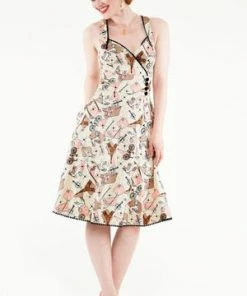 Voodoo Vixen Claudine Parisian Summer Dress 9 Voodoo Vixen Claudine Parisian Summer Dress -ROCKABILLY TOPS Shop Claudine Parisian Summer Dress Voodoo Vixen 3 300x