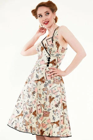 Voodoo Vixen Claudine Parisian Summer Dress 3 Voodoo Vixen Claudine Parisian Summer Dress