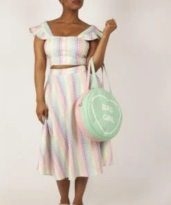 Voodoo Vixen Courtney Gingham Cropped Top -ROCKABILLY TOPS Shop Courtney Gingham Cropped Top Voodoo Vixen 4 300x