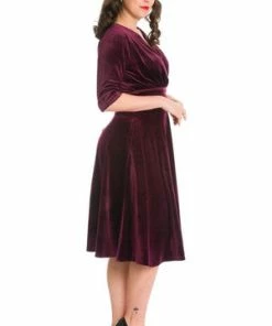 Banned Date Night Fit & Flare Dress 27 Banned Date Night Fit & Flare Dress -ROCKABILLY TOPS Shop Date Night Fit Flare Dress Banned 13 300x