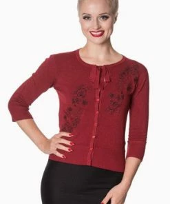 Banned Delilah Cardigan 22 Banned Delilah Cardigan -ROCKABILLY TOPS Shop Delilah Cardigan Banned 7 300x