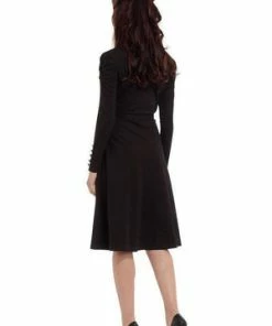 Voodoo Vixen Dita 50s Flared Dress With Cut-Out 34 Voodoo Vixen Dita 50s Flared Dress With Cut-Out -ROCKABILLY TOPS Shop Dita 50s Flared Dress With Cut Out Voodoo Vixen 12 300x