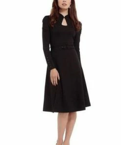 Voodoo Vixen Dita 50s Flared Dress With Cut-Out 30 Voodoo Vixen Dita 50s Flared Dress With Cut-Out -ROCKABILLY TOPS Shop Dita 50s Flared Dress With Cut Out Voodoo Vixen 8 300x