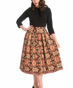 Banned Dolly Glam Top 33 Banned Dolly Glam Top -ROCKABILLY TOPS Shop Dolly Glam Top Banned 16 300x