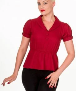Banned Endora Blouse -ROCKABILLY TOPS Shop Endora Blouse Banned 3 b7685466 2bd4 44a6 ac93 e1e6c882cd11 300x