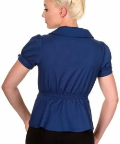 Banned Endora Blouse -ROCKABILLY TOPS Shop Endora Blouse Banned 6 300x