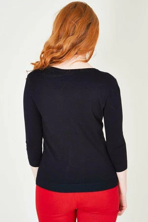 Voodoo Vixen Faith Kiss Cardigan 4 Voodoo Vixen Faith Kiss Cardigan - Image 2