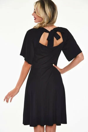 Voodoo Vixen Felicity Fuller Sleeve Flare Dress 4 Voodoo Vixen Felicity Fuller Sleeve Flare Dress - Image 2