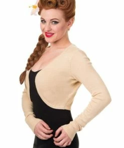 Banned Flickers Bolero -ROCKABILLY TOPS Shop Flickers Bolero Banned 9 300x