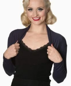 Banned Folded Shrug -ROCKABILLY TOPS Shop Folded Shrug Banned 9 300x