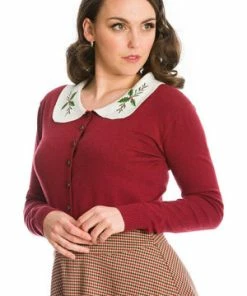 Banned Happy Holly Cardigan 10 Banned Happy Holly Cardigan -ROCKABILLY TOPS Shop Happy Holly Cardigan Banned 4 300x