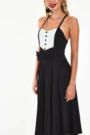 Voodoo Vixen Hessy Knit Flare Dress 5 Voodoo Vixen Hessy Knit Flare Dress - Image 3