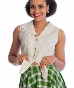 Banned Hot Air Balloon Dreaming Blouse -ROCKABILLY TOPS Shop Hot Air Balloon Dreaming Blouse Banned 6 300x