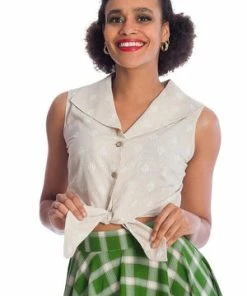 Banned Hot Air Balloon Dreaming Blouse -ROCKABILLY TOPS Shop Hot Air Balloon Dreaming Blouse Banned 8 300x