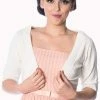 Banned In A Circle Bolero 2 Banned In A Circle Bolero -ROCKABILLY TOPS Shop In a Circle Bolero Banned 300x