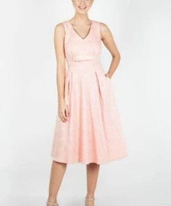 Voodoo Vixen Lauren Peach Bridal Dress