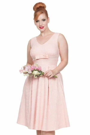 Voodoo Vixen Lauren Peach Bridal Dress 7 Voodoo Vixen Lauren Peach Bridal Dress - Image 5