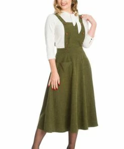 Banned Lifes A Peach Pinafore Dress -ROCKABILLY TOPS Shop Lifes A Peach Pinafore Dress Banned 13 300x