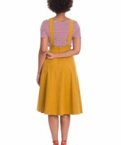 Banned Lifes A Peach Pinafore Dress -ROCKABILLY TOPS Shop Lifes A Peach Pinafore Dress Banned 6 300x