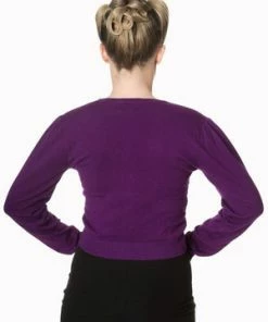 Banned Little Luxury Cropped Cardigan -ROCKABILLY TOPS Shop Little Luxury Cropped Cardigan Banned 14 300x