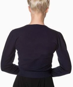 Banned Little Luxury Cropped Cardigan -ROCKABILLY TOPS Shop Little Luxury Cropped Cardigan Banned 6 300x