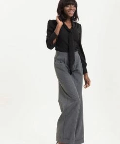 Voodoo Vixen Madeline 40s Black Blouse 9 Voodoo Vixen Madeline 40s Black Blouse -ROCKABILLY TOPS Shop Madeline 40s Black Blouse Voodoo Vixen 3 300x