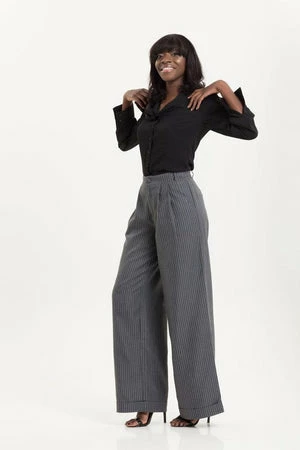 Voodoo Vixen Madeline 40s Black Blouse 6 Voodoo Vixen Madeline 40s Black Blouse - Image 4