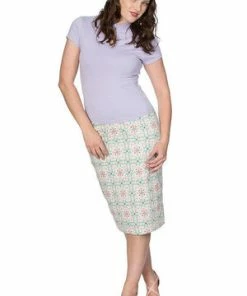 Banned Mandarin Collar Top -ROCKABILLY TOPS Shop Mandarin Collar Top Banned 27 300x