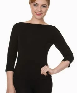 Banned Modern Love Top -ROCKABILLY TOPS Shop Modern Love Top Banned 3 300x